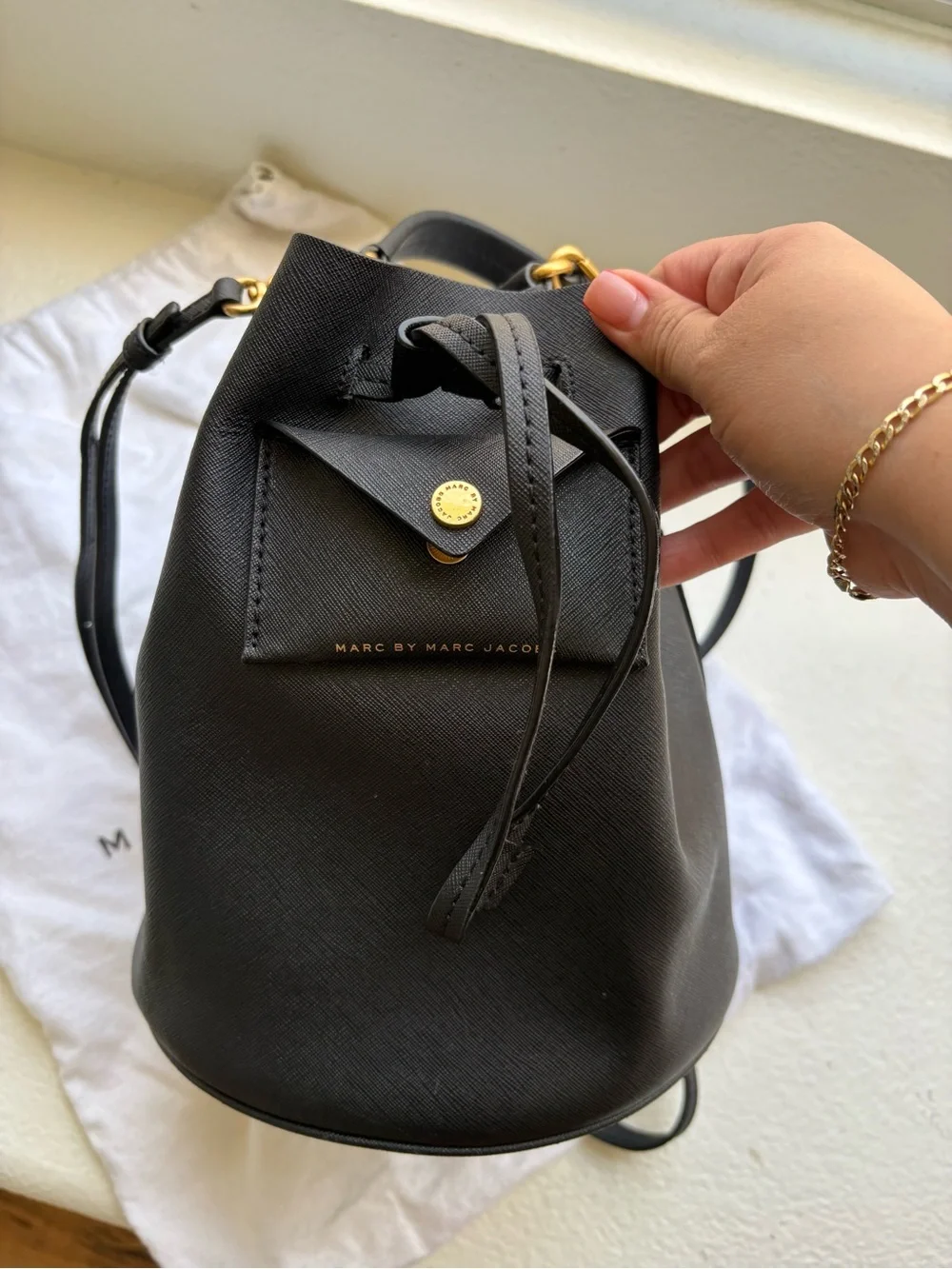 Marc Jacobs structured black